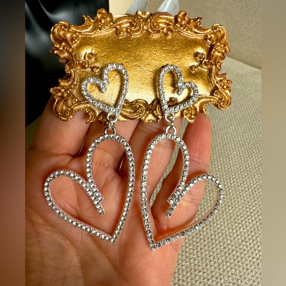 Silver Filigree Pearl Earrings